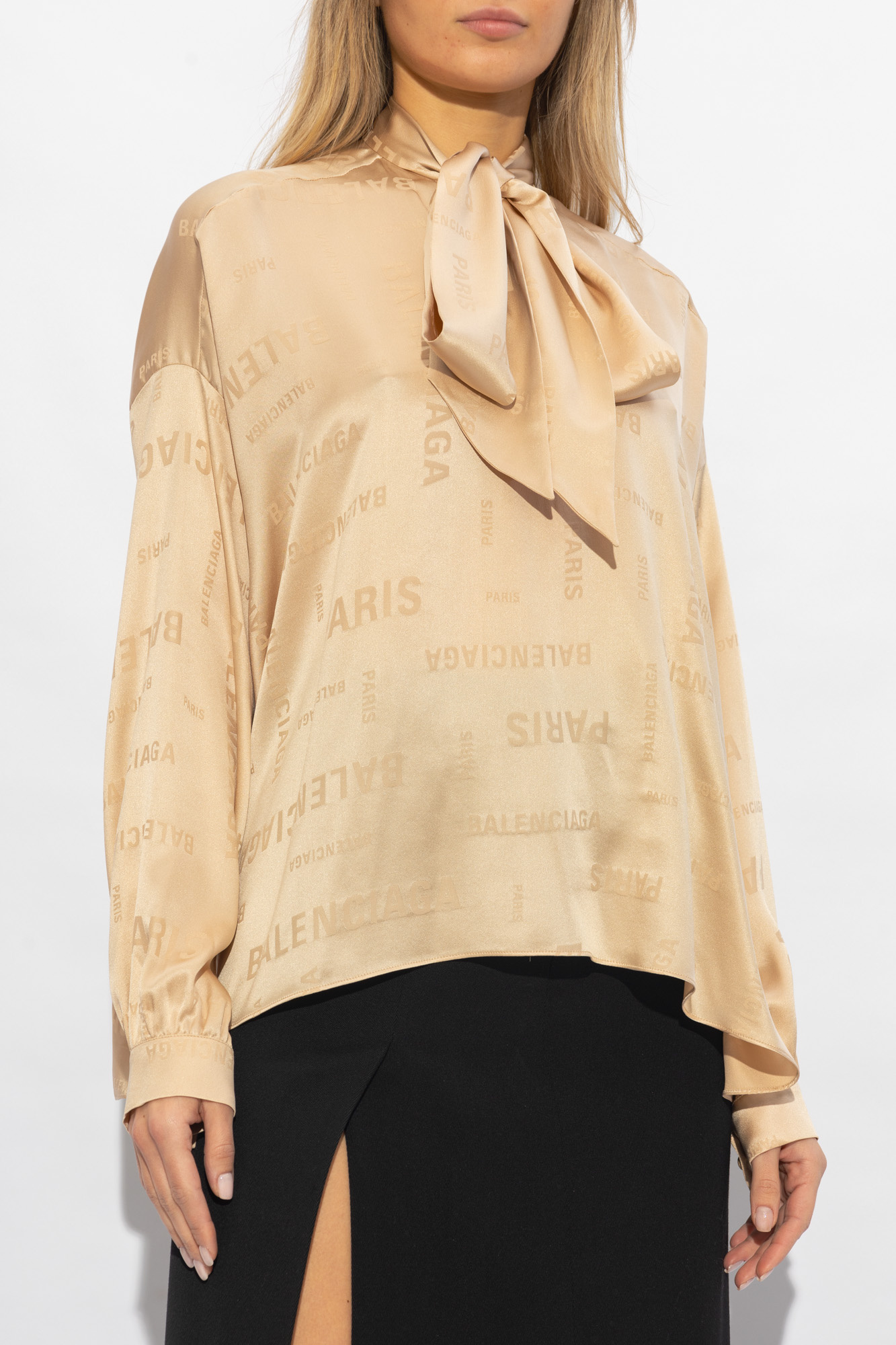 Balenciaga deals silk shirt